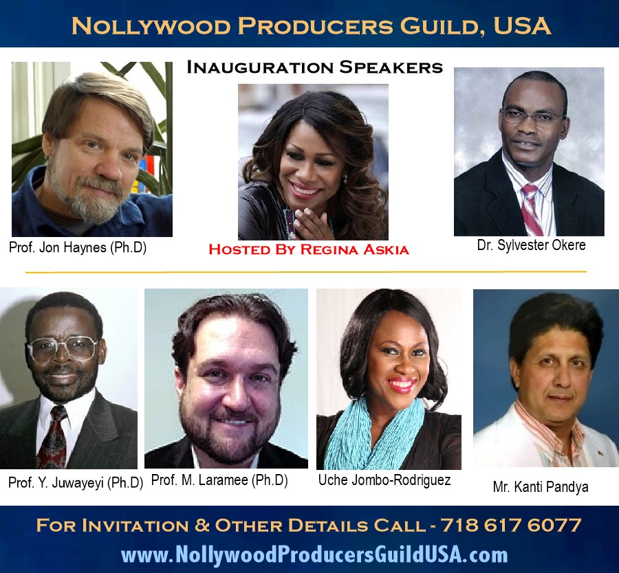 Nollywood Inauguration Speakers